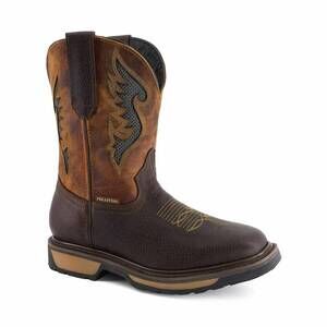 NEW FORASTERO men's leather western boot in brown